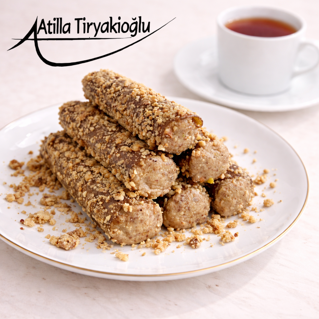 FINDIK PARÇACIKLI PESTİL SARMA